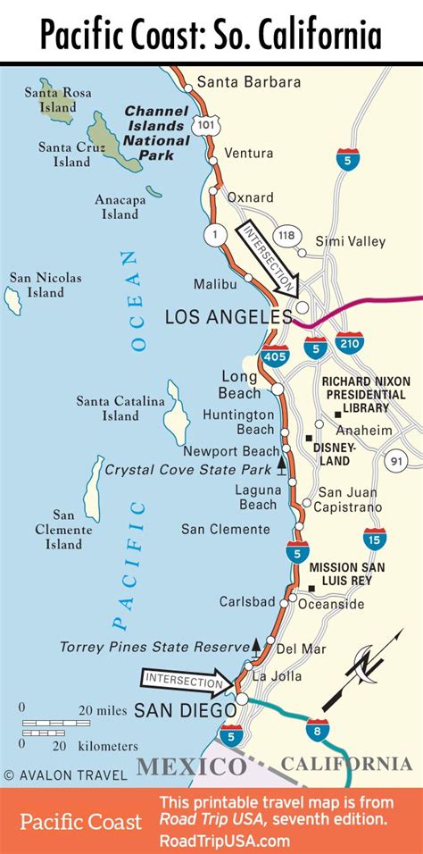 Southern California Beaches Map – Verjaardag Vrouw 2020