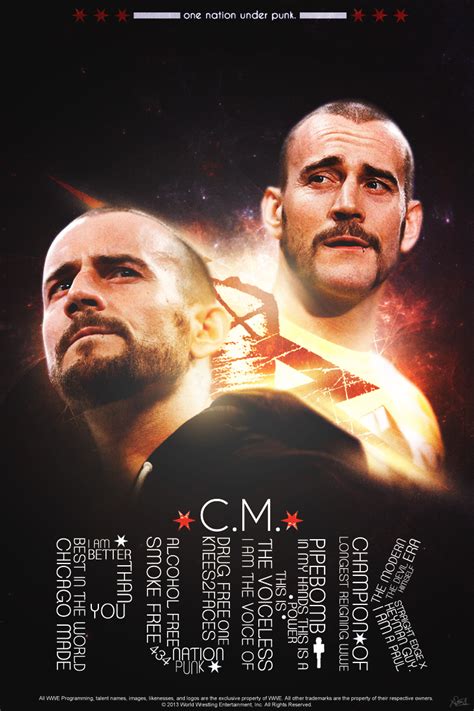 CM Punk Poster by isharkfeli on DeviantArt