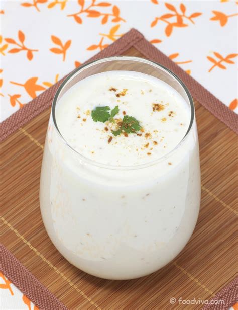 Salted Lassi - Indian Style Yogurt based Summer Beverage Recipe - Step by Step