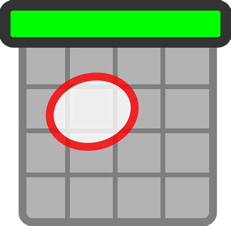 Day Calender Week · Free vector graphic on Pixabay