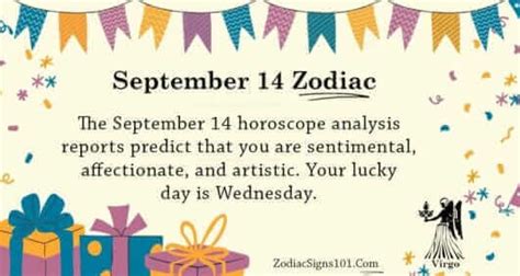 September 14 Zodiac Is Virgo, Birthdays And Horoscope - ZodiacSigns101