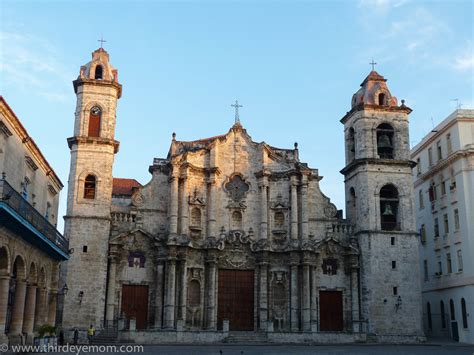 Sunrise in Old Havana's Plaza de la Catedral - Thirdeyemom