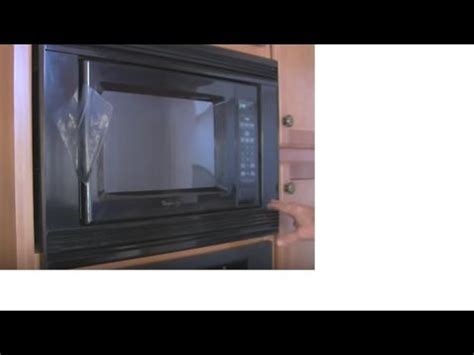 Whirlpool Gold Microwave - door latch repair - YouTube | Door latch ...