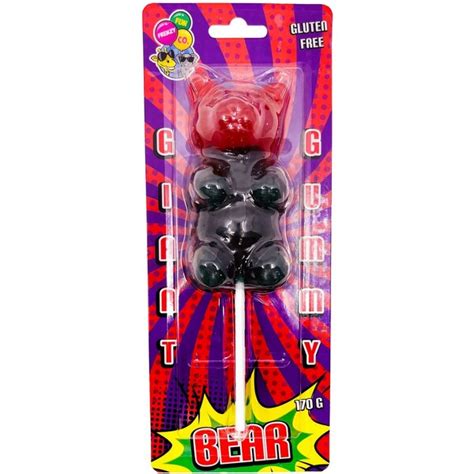 Giant Gummy Bear Lollipop 170gms | Shop 10,000+ Party Products | Online ...