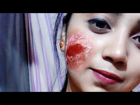 How To Create A Fake Wound 💀 - YouTube