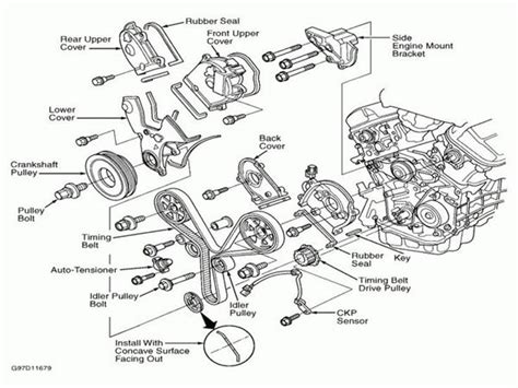 Honda Accord Pulley Diagram