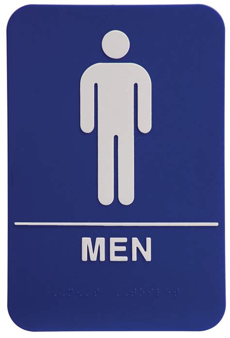 Men Restroom Sign - ClipArt Best