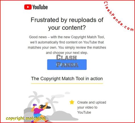 Using the Copyright Match Tool on YouTube - ClashPanda