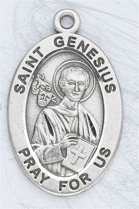 St. Genesius Patron Saint Medal - St. Jude Shop, Inc.