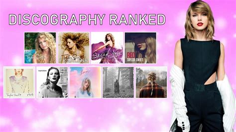 Discography Ranked: TAYLOR SWIFT - YouTube