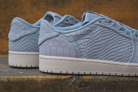 Air Jordan 1 Retro Low NS “Snakeskin” Ice Blue // Available Now