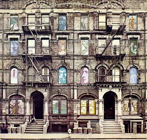 LED ZEPPELIN Physical Graffiti 12" LP Vinyl Album Cover Gallery & Information #vinylrecords ...