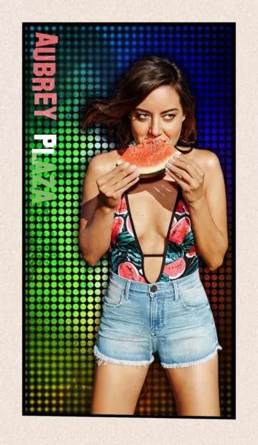 AUBREY PLAZA COLOR Wheel 1/1 One Of One Custom Card $7.00 - PicClick