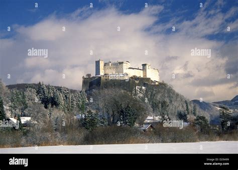 Austria, Salzburg. Castle Stock Photo - Alamy