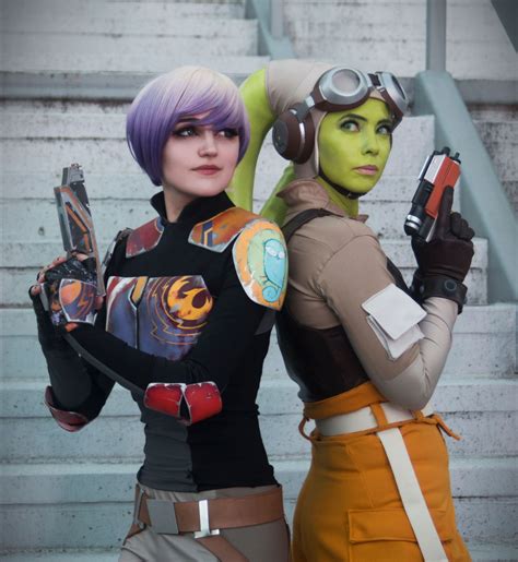 Star Wars Rebels Cosplay: Sabine and Herau00a0,#Rebels#Wars | Star wars ...