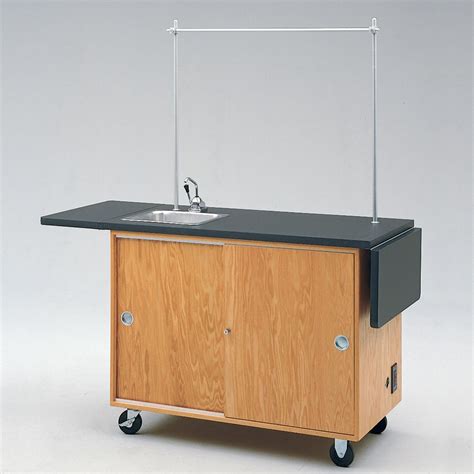 Mobile Lab Tables with Drop Leaves | Carolina Biological Supply