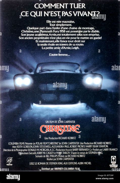 Christine movie poster 1983 hi-res stock photography and images - Alamy