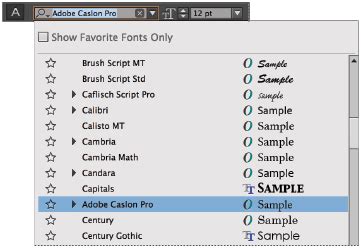 Installing Fonts Into Adobe Indesign - selfnewline