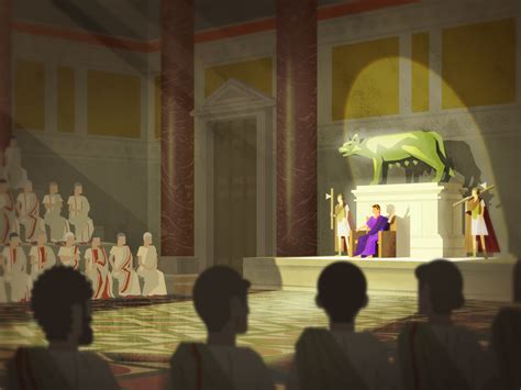 'Roman Senate' - Digital Painting from Documentary by James Tuer on ...