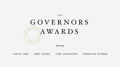 Governors Awards | Oscars.org | Academy of Motion Picture Arts and Sciences