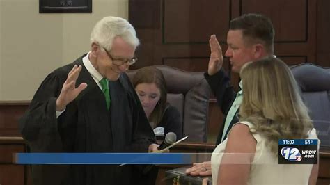 North Augusta elected council members sworn in - YouTube