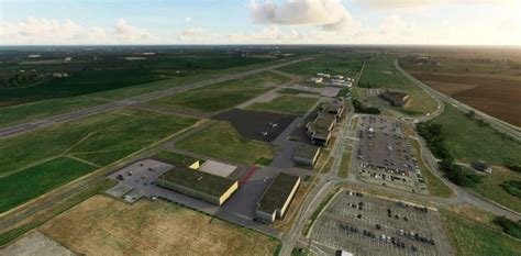 EKEB-Esbjerg Airport v1.0 (4) - Flight Simulator Addon / Mod