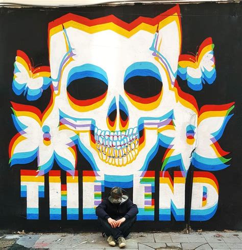 The End by MET - Located in Turkey | Street art | Graffiti art ...