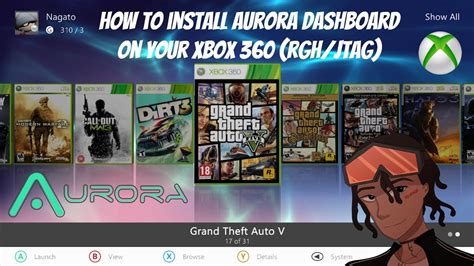 How To Install Aurora 0.7 Dashboard On Your Xbox 360 RGH/JTAG (Episode ...