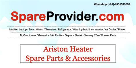 Ariston Heater Spare Parts & Accessories | Heater Parts Price List | by ...