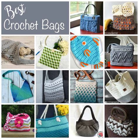 Crochet Bag Patterns: 60 Spectacular Crochet Bags to Make