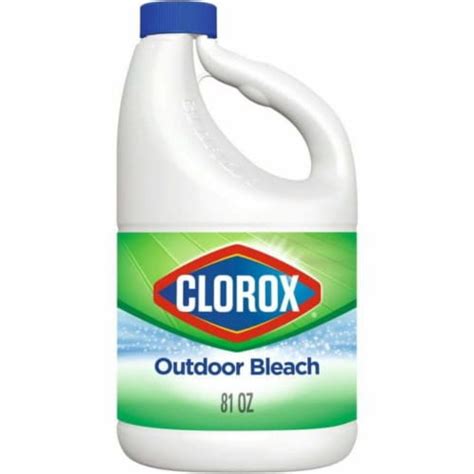 Clorox Outdoor Bleach Cleaner 81 Fl Oz, 1 Pack/81 oz - Kroger