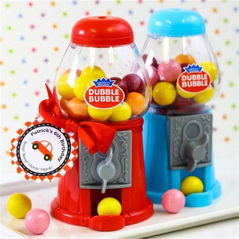 Mini Classic Gumball Machines | Printabelle