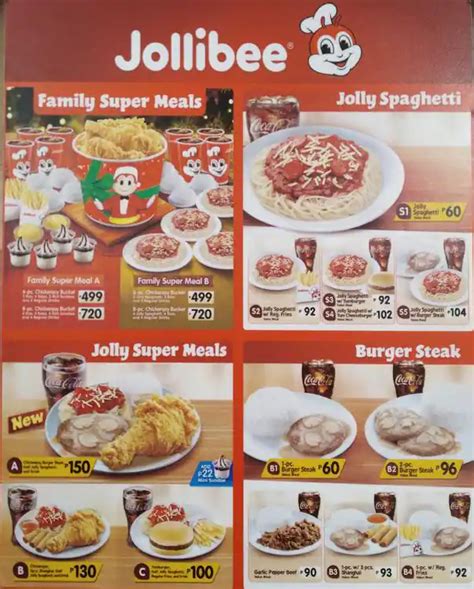 Jollibee Menu, Menu for Jollibee, Ortigas, Mandaluyong City - Zomato Philippines