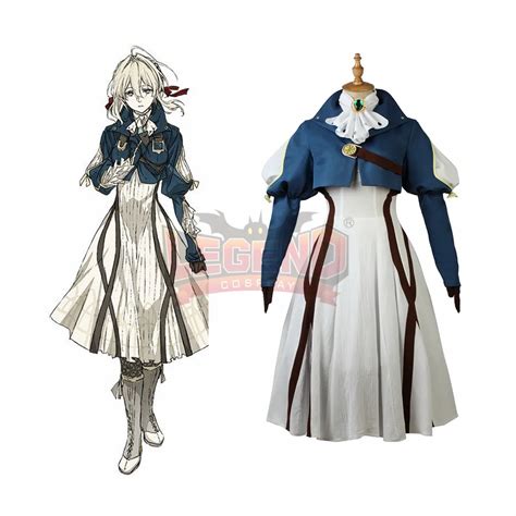 Anime Violet Evergarden cosplay costume dress outfit adult girl female costume custom size ...