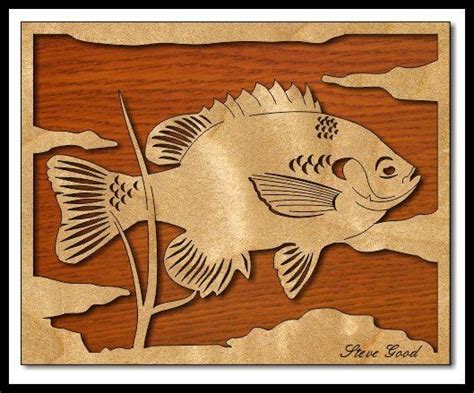 Unique Scroll Saw Patterns | it s fishing weather here in the states bluegill… | Scroll saw ...