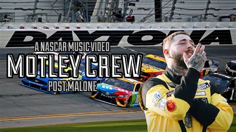 “Motley Crew” || Post Malone || A NASCAR Music Video || - Win Big Sports