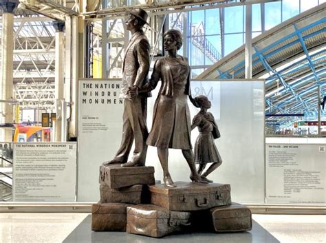 Jamaican Sculptor Basil Watson Wins Award in UK for “The National Windrush Monument”