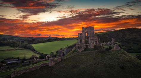 Corfe Castle England Wallpaper, HD Nature 4K Wallpapers, Images and ...