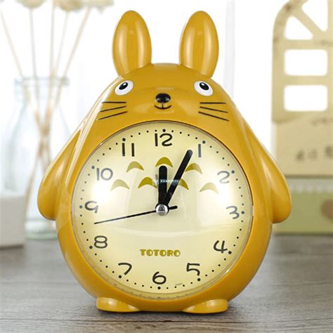 Aliexpress.com : Buy Cute Cartoon Totoro Alarm Clock Decorative ...