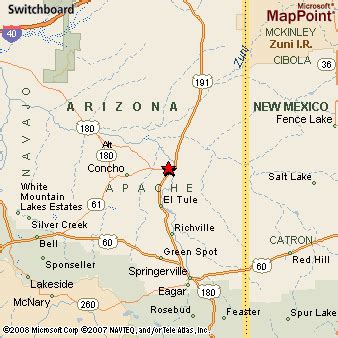 Where is St Johns, Arizona? see area map & more