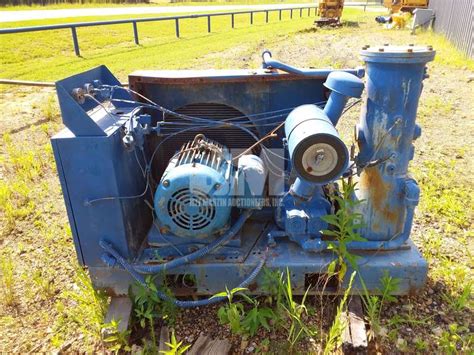 STATIONARY AIR COMPRESSOR - Jeff Martin Auctioneers, Inc.