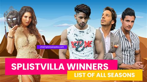 List of Splitsvilla Winners of All Seasons (2008-2023) - ChampionPeoples