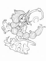 Tristana League Of Legends coloring Page sketch template
