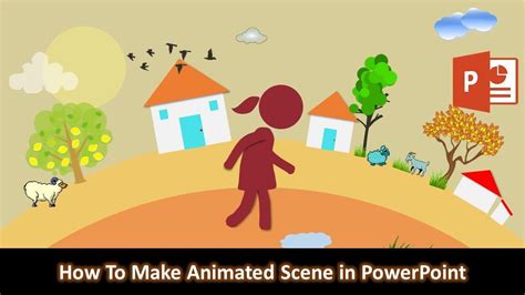 How to Make Animation Scene in PowerPoint Tutorial - YouTube