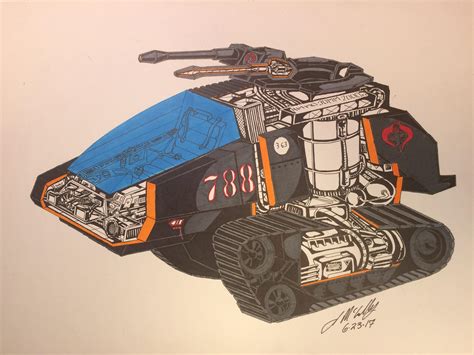 Completed Commission Cobra HISS Tank. V1 : r/gijoe