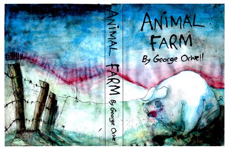 Gin Mouse Art: Animal Farm Book cover