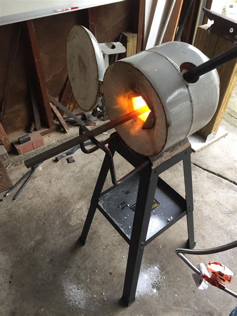 Propane forge a friend and I built http://ift.tt/2jLXbEl | the biz | Pinterest | Propane forge ...