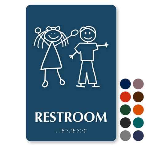 35 Trendy Kids Bathroom Signs - Home Decoration and Inspiration Ideas