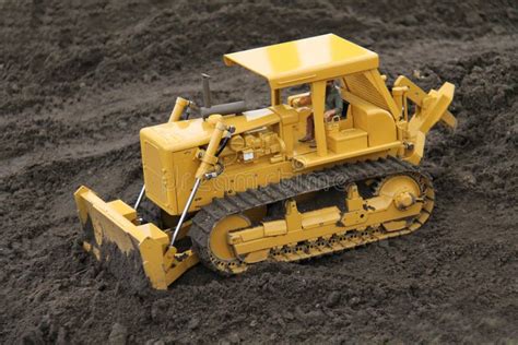 Construction Bulldozer Vehicle. Stock Image - Image of tractor ...