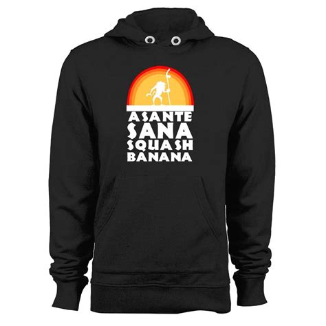 Rafiki Asante Sana Squash Banana Unisex Hoodie | Asante sana squash banana, Unisex hoodies, Hoodies